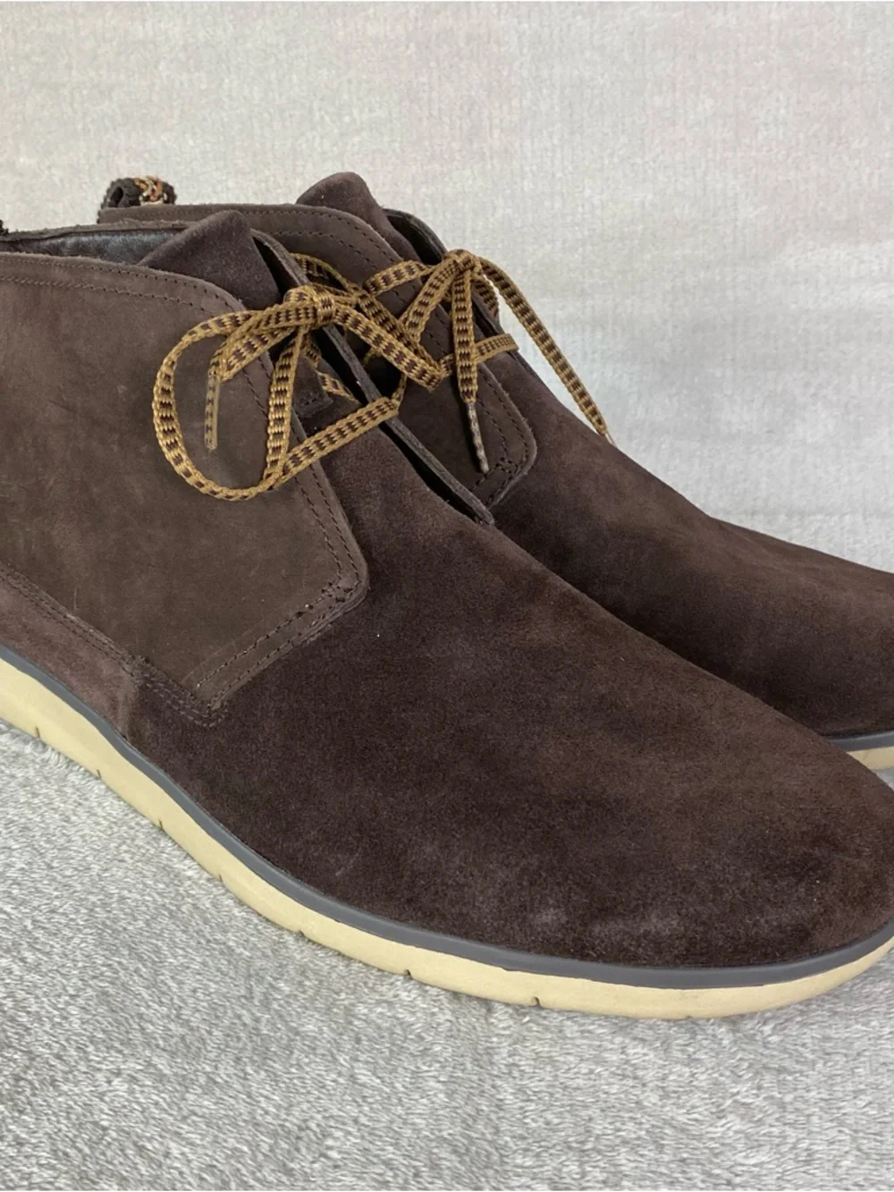 UGG Freamon Chukka Boots Mens Size 13 Brown Suede Waterproof Treadlite NEW